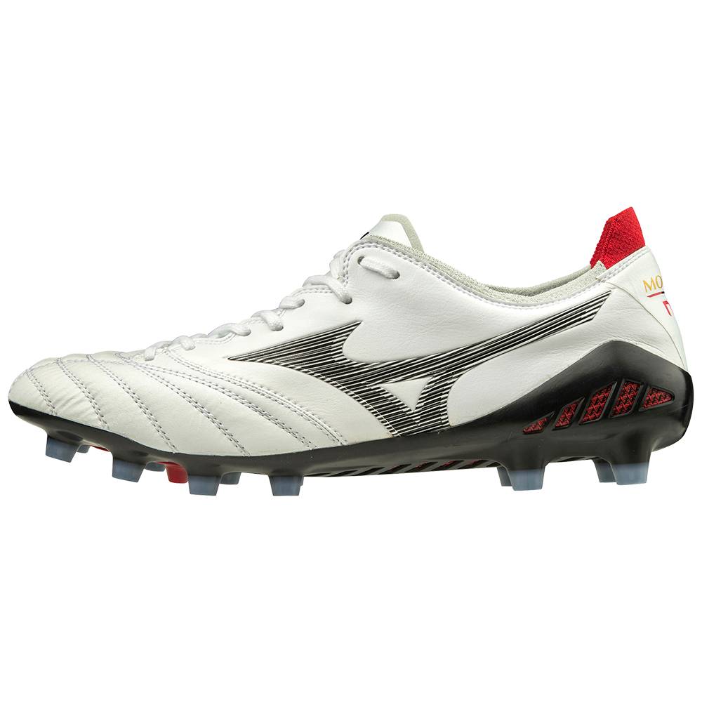 Botas de Futbol Mizuno Morelia Neo III Made in Japan Mujer Blancas/Negras España VMIU-52406